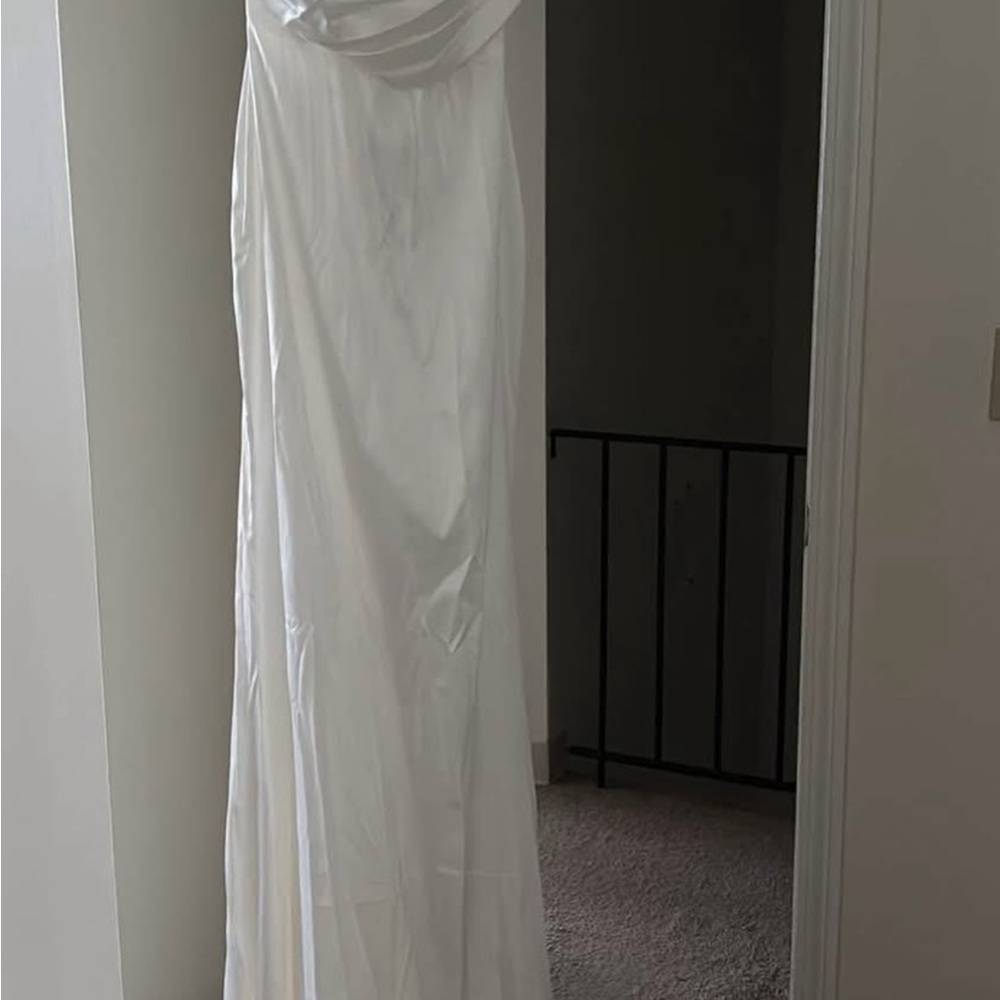 Fashion Nova Elegant White Wedding Dress